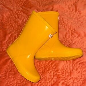 Hunter Yellow Rain Boots